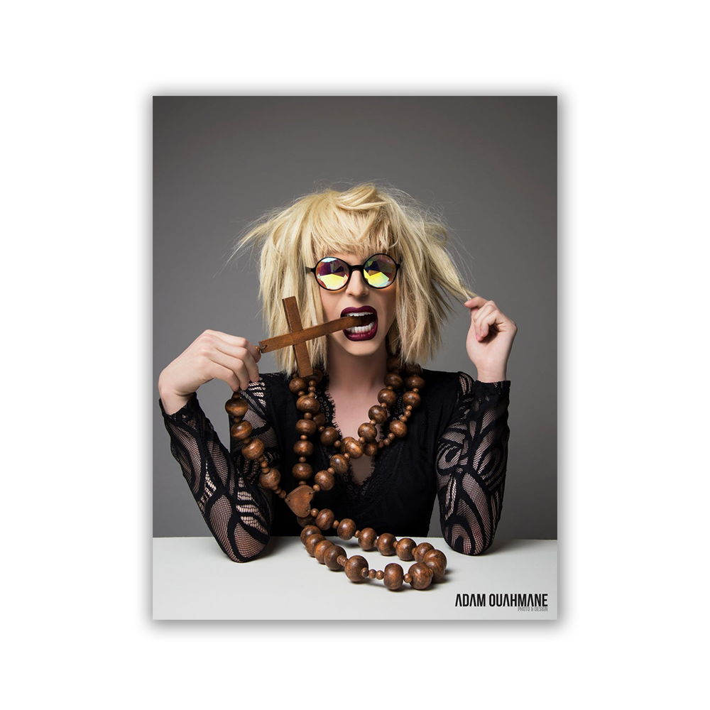 Katya Cross Print